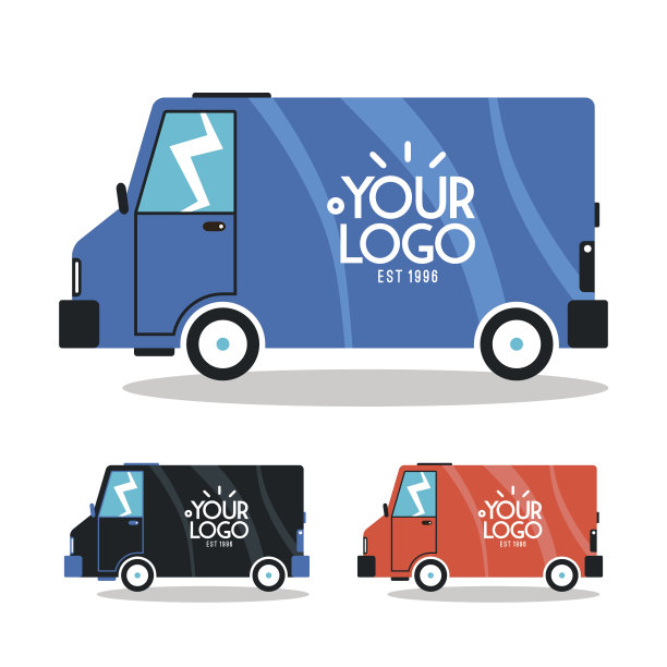 公共汽车交付图片下载