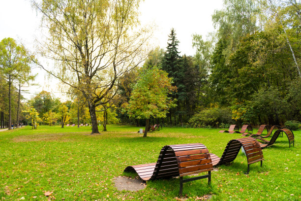 秋天的公园图片下载