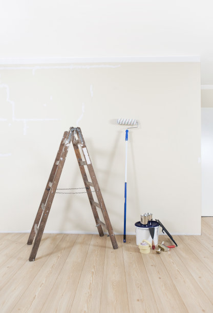 重新油漆的墙壁图片下载