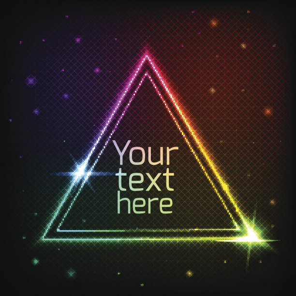 抽象几何背景与空间的文本素材图片