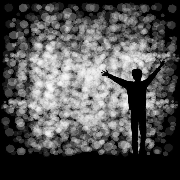 人在海边的背景图片下载