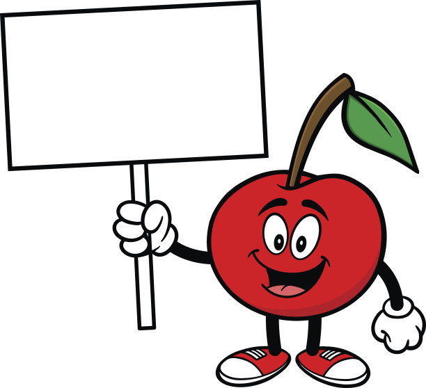 樱桃与标志图片下载