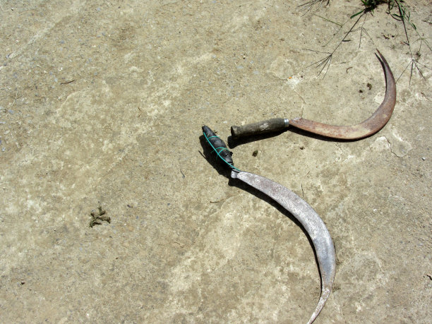 老锈镰刀图片下载