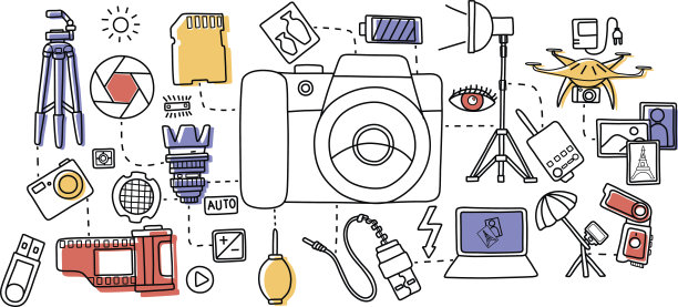 摄影概念网页设计模板图片下载