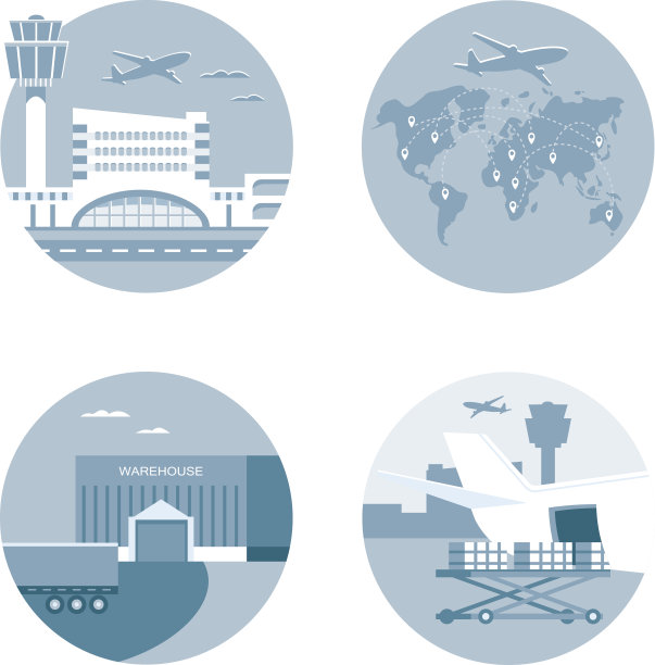 航空物流和货运图片下载