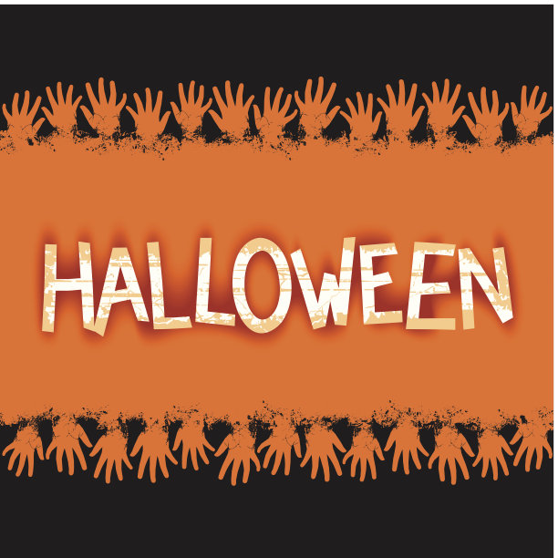 万圣节创意3d字母图片下载