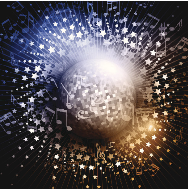 反射球背景图片下载