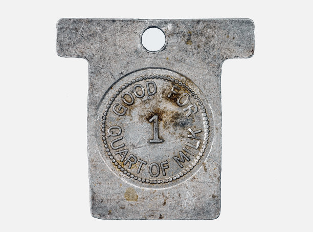 旧的牛奶令牌图片下载