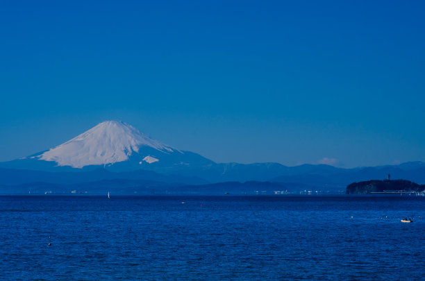 富士山和Enoshima图片下载