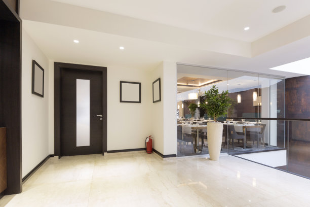 现代建筑走廊图片下载