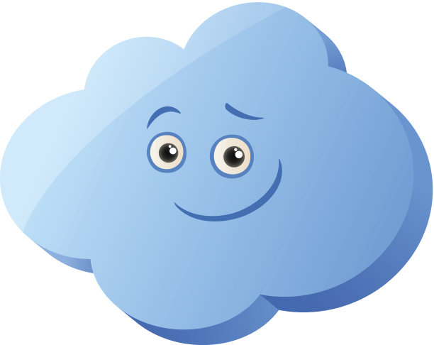 搞笑云漫画插图图片下载