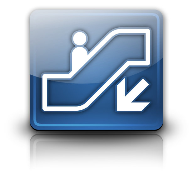 图标，按钮，象形文字自动扶梯下来图片下载