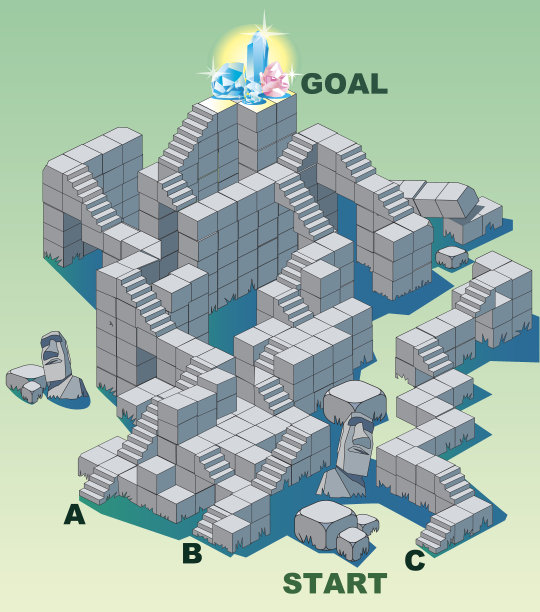 错综复杂的废墟图片下载