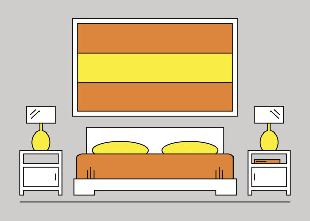 卧室内。图片下载