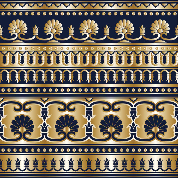 黄金希腊无缝图片下载