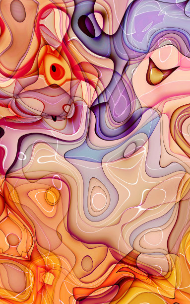 摘要垂直三维几何参数折纸背景纹理图片下载