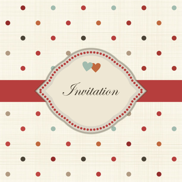 复古框架上的无缝背景设计图片下载