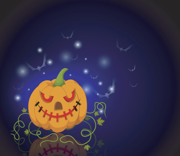 可怕的万圣节南瓜图片下载