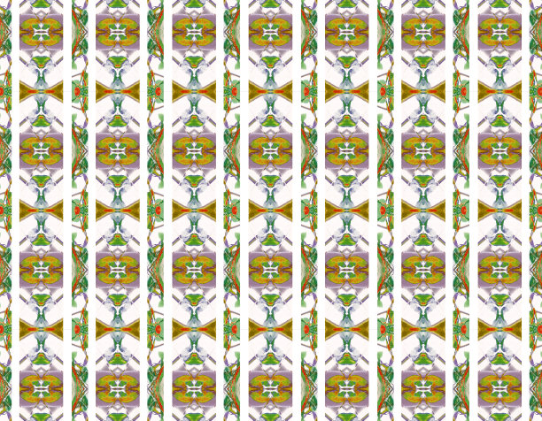 华丽的装饰无缝图案图片下载