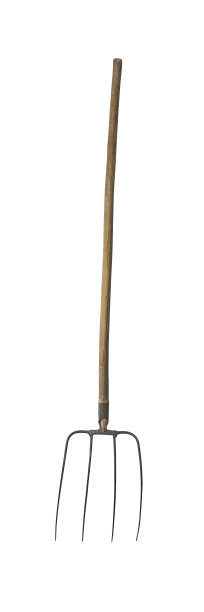 四叉干草叉图片下载