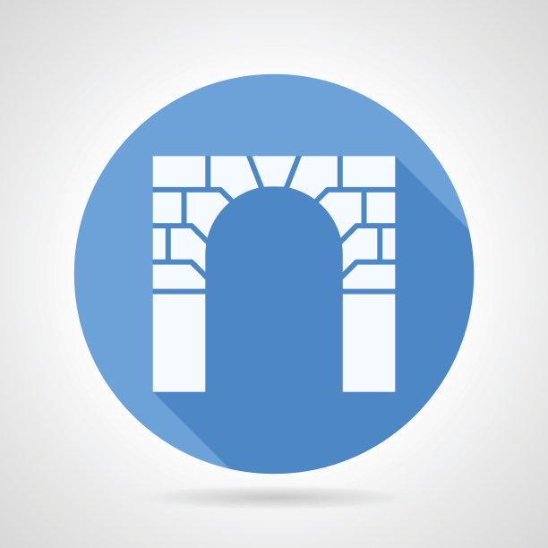 平面矢量图标为拱图片下载