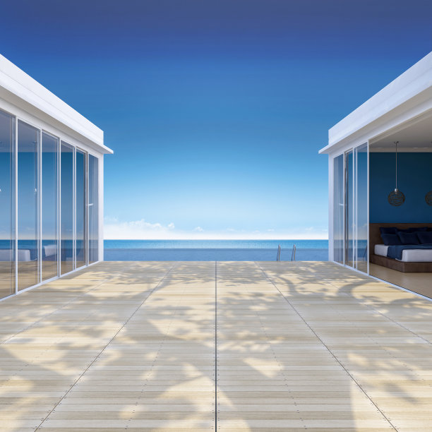 3 d海边的房子图片下载