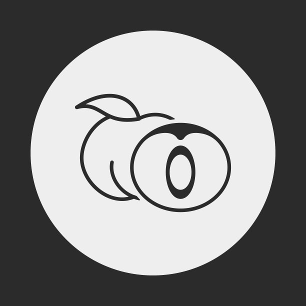 水果,桃子图标图片下载