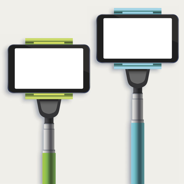 向量集的现代单脚架为自己图片下载