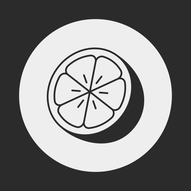 水果柠檬图标图片下载