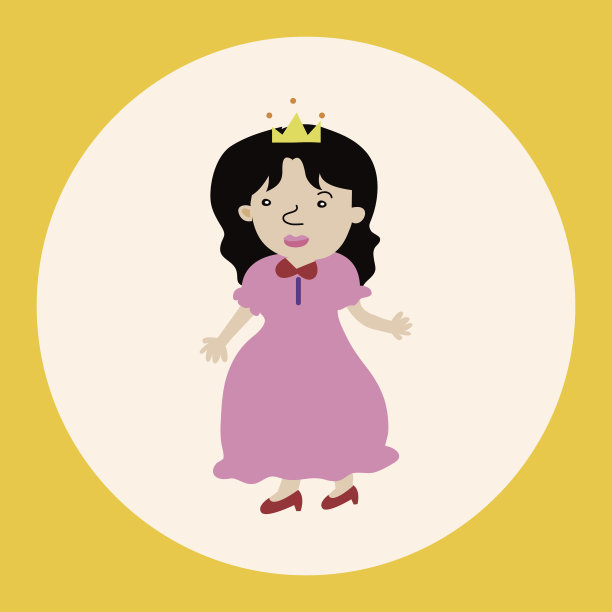 童话公主主题元素图片下载