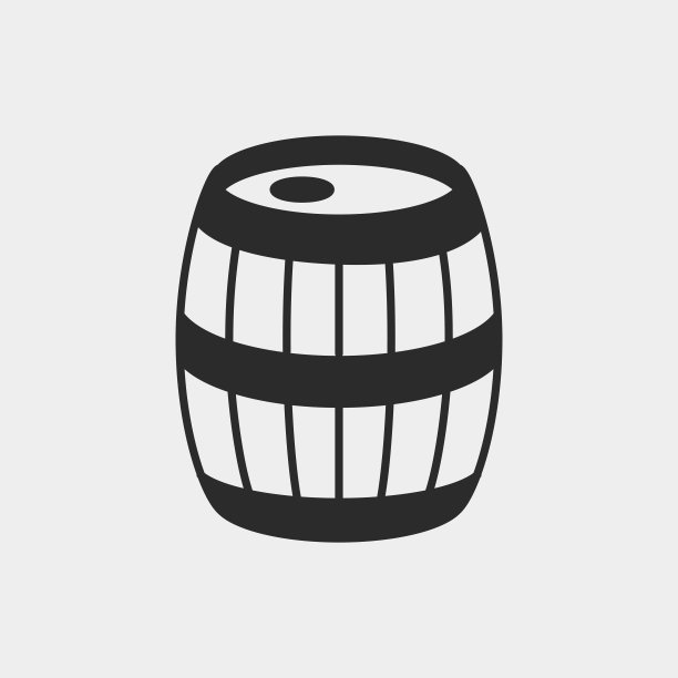 葡萄酒桶图标图片下载