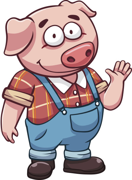 猪的农民图片下载