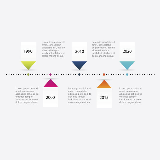 矢量彩色信息图形为您的业务演示。图片下载