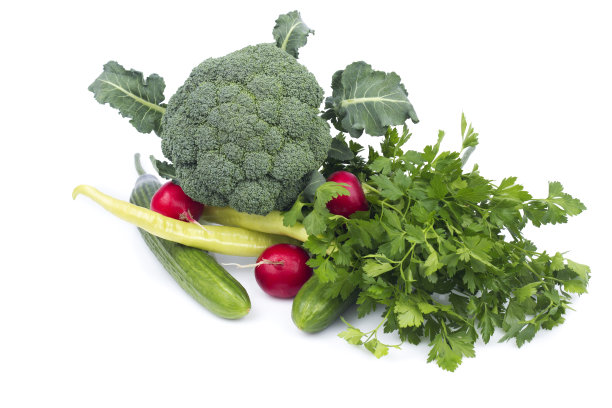 蔬菜孤立在白色图片下载