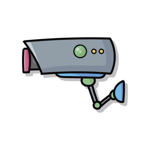 监控摄像头涂鸦图片下载