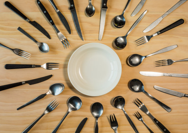 餐具的背景图片下载