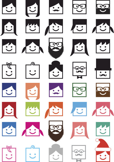 用户头像，矢量人图标设置图片下载