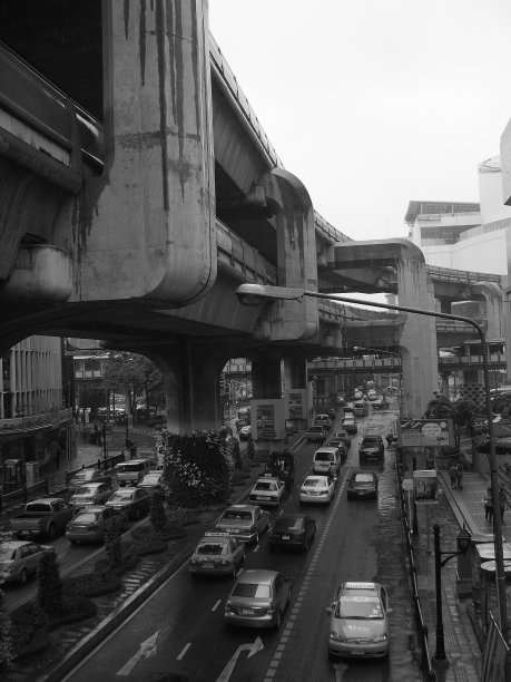 交通冲动曼谷，泰国-图片图片下载