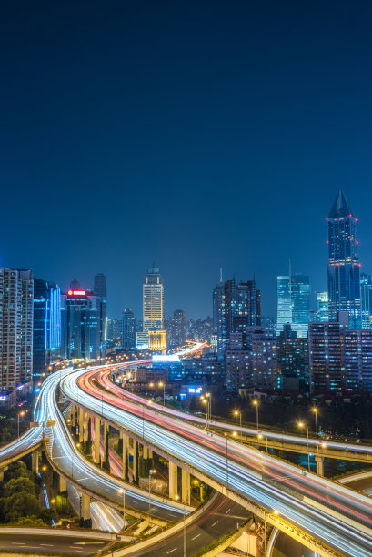 城市交通与城市景观图片下载