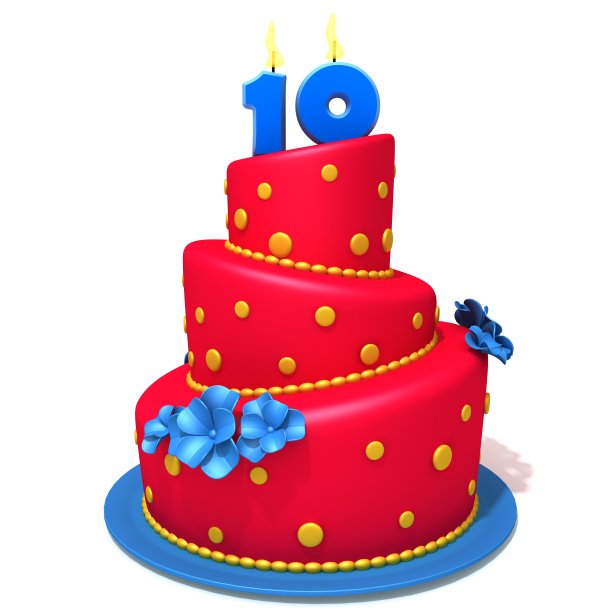 十号生日蛋糕图片下载