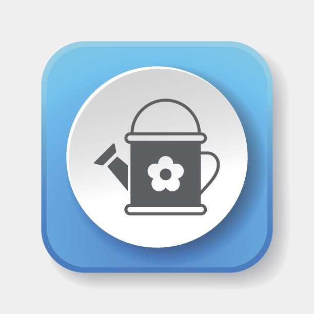 植物饮水器图标图片下载