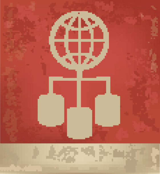 网络设计上的红色背景，垃圾向量图片下载