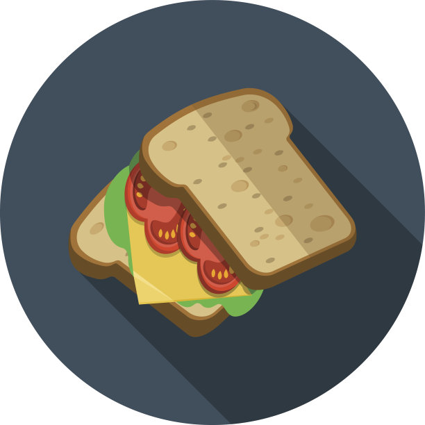 向量三明治图片下载