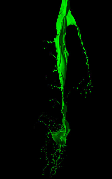 破折号的绿色图片下载