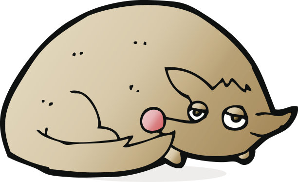 卡通卷毛狗图片下载