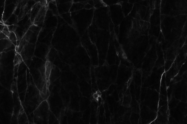 黑色大理石纹理背景，大理石结构详实(分辨率高)。图片下载