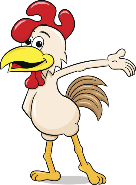 呈现卡通鸡图片下载