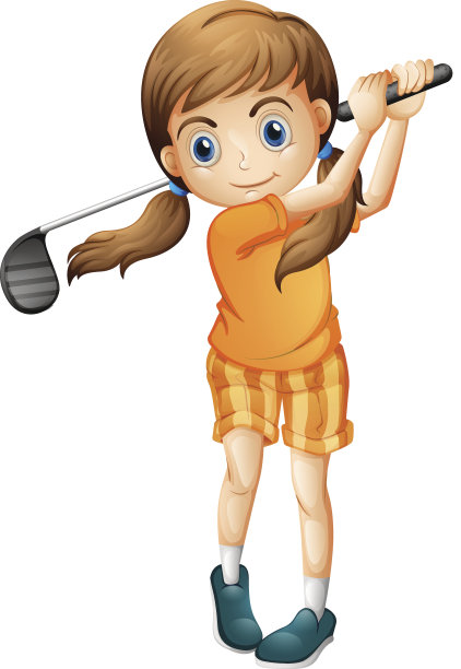 年轻的高尔夫球员图片下载