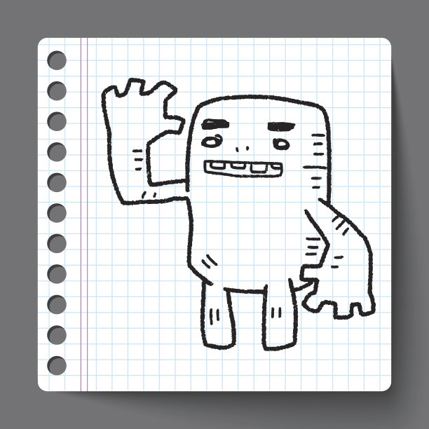 怪物涂鸦图片下载