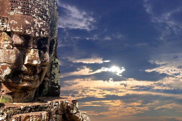 柬埔寨暹粒的巴戎，图片下载